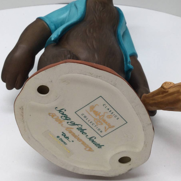 Walt Disney Song of the South 50th Anniversary "Duh..." Brer Bear Figurine - Picture 7 of 9